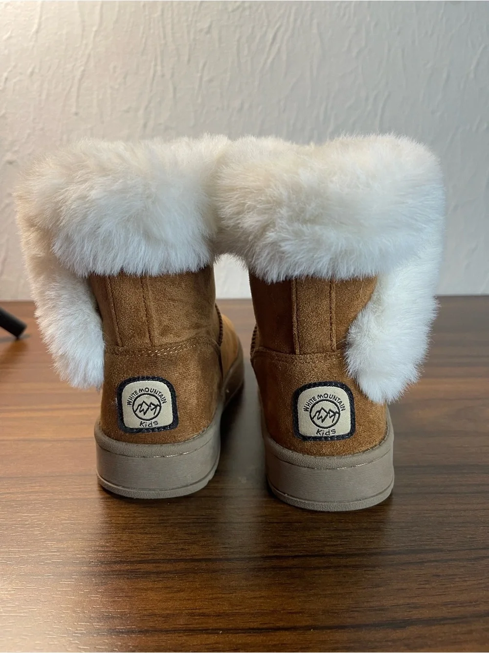 White Mountain Kids Ankle Bootie Brown 11M